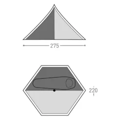 Bach Half Size Wickiup 3 Inner Tent