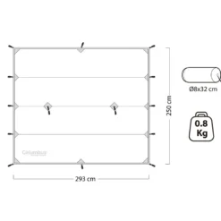 COLUMBUS Light Tarp 2000 Shelter Tent 13 COLUMBUS Light Tarp 2000 Shelter Tent -Outwell Sales Store columbus light tarp 2000 shelter tent 6