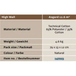 Nordisk Wall Extension Asgard 12.6 M2 -Outwell Sales Store nordisk wall extension asgard 12.6 m2 5