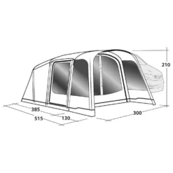 Outwell Blossburg 380 Air Caravan Tent -Outwell Sales Store outwell blossburg 380 air caravan tent 4