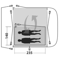 Outwell Inner Newburg 260 -Outwell Sales Store outwell inner newburg 260 4