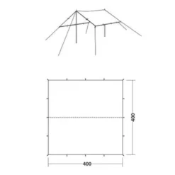 Robens Tarp 4x4 M -Outwell Sales Store robens tarp 4x4 m 7